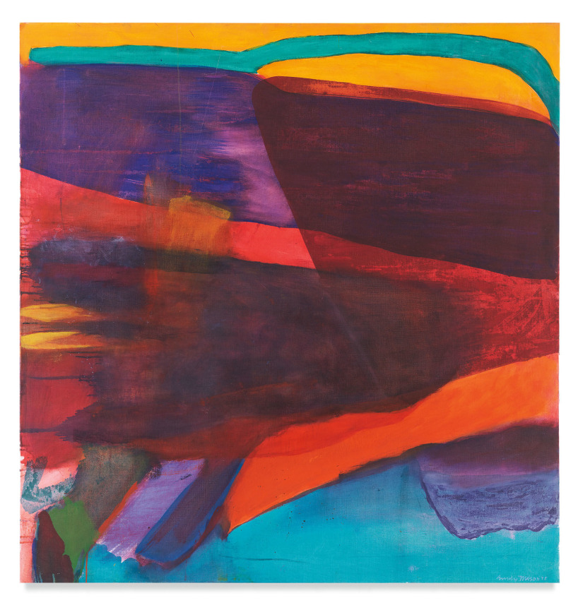 Landscapes, Seascapes, Fire Escapes, 1978, Oil on canvas, 54 x 52 inches, 137.2 x 132.1 cm, MMG#30453