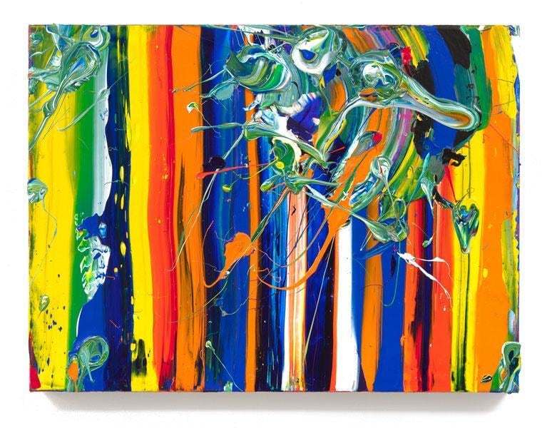 Astro Float, 2015, Acrylic on linen, 18 x 24 inches, 45.7 x 61 cm, A/Y#22577