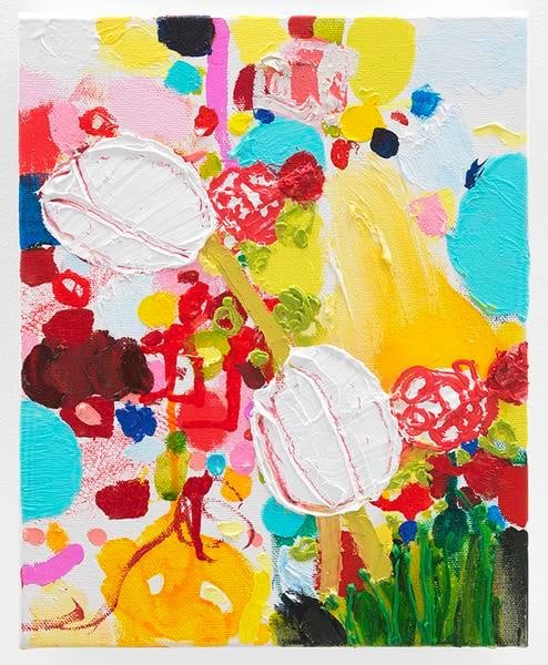 Tulips, 2016, Oil on canvas, 10 x 8 inches, 25.4 x 20.3 cm, AMY#28795