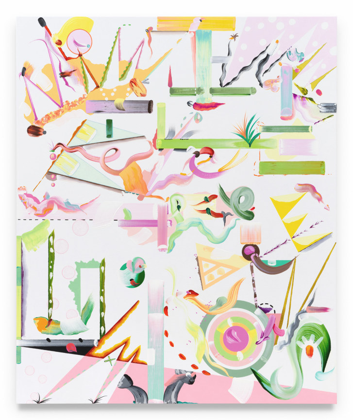 Now I will believe there are unicorns..., 2024, Oil and acrylic on linen, 60 x 50 inches, 152.4 x 127 cm,&nbsp;MMG#37131