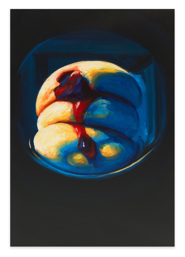 Night, 2022, Oil on panel, 26 x 18 inches, 66 x 45.7 cm, MMG#34775