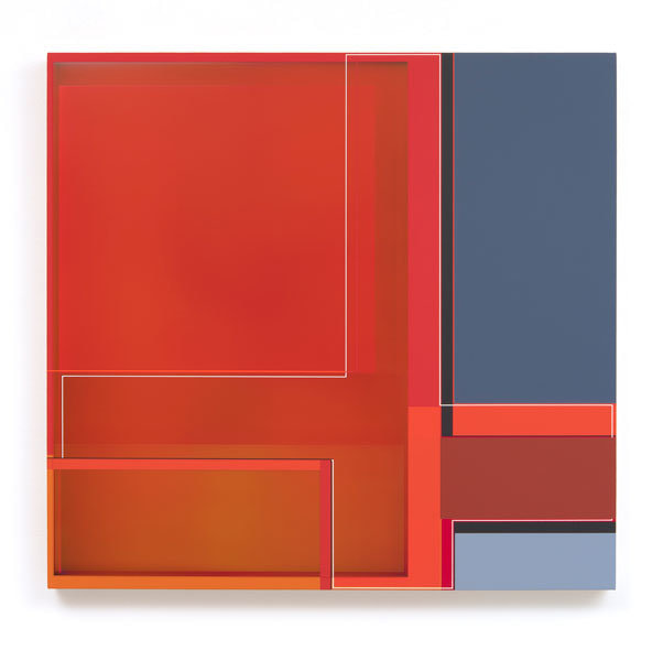 Saguaro, 2015, Acrylic on canvas, 33 x 35 inches, 83.8 x 88.9 cm, A/Y#22599