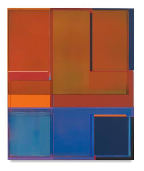 At Sundown, 2016, Acrylic on canvas, 59 x 49 inches, 149.9 x 124.5 cm, AMY#28488