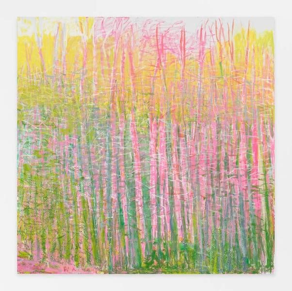 Surprising Green, 2014, Oil on canvas, 52 x 52 inches, 132.1 x 132.1 cm, AMY#22243