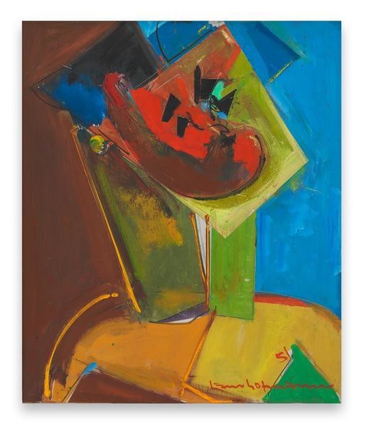 Hans Hofmann, Polynesian, 1951, Oil on canvas, 24 x 20 inches, 61 x 50.8 cm, AMY#1839