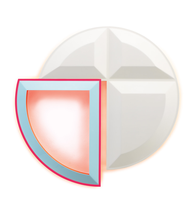 Untitled (Depression, Missing Dose), 2019,&nbsp;Urethane paint on wood,&nbsp;42 1/2 x 44 x 2 inches,&nbsp;108 x 111.8 x 5.1 cm,&nbsp;MMG#31933