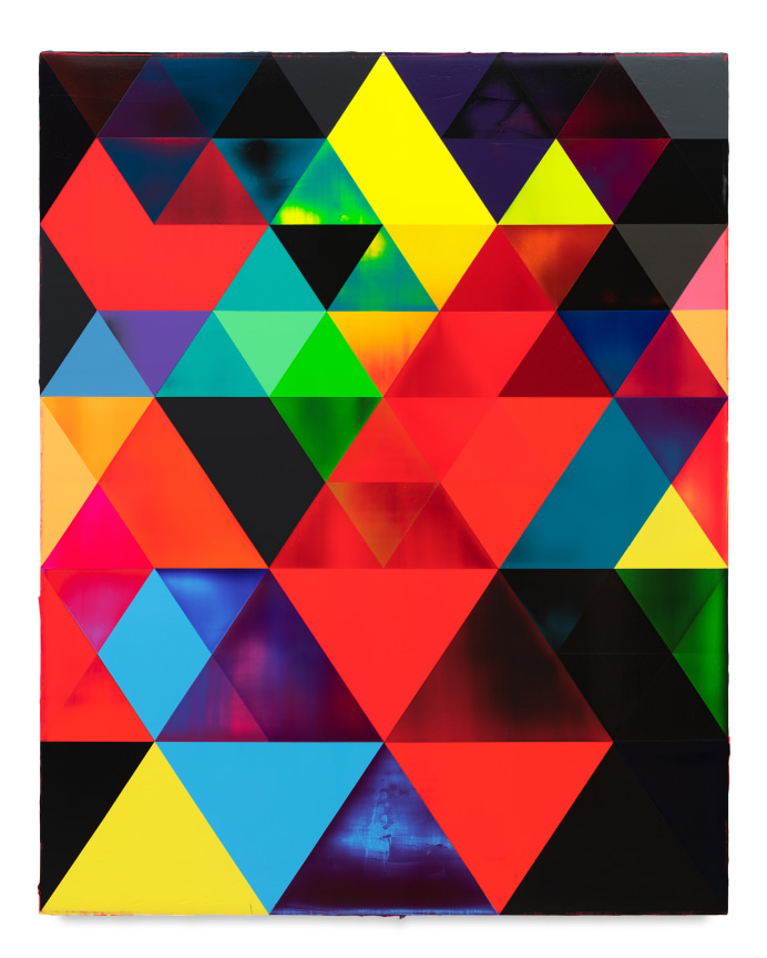 Quasar, 2019, Acrylic on linen, 59 x 47 1/4 inches,, 150 x 120 cm, MMG#32999