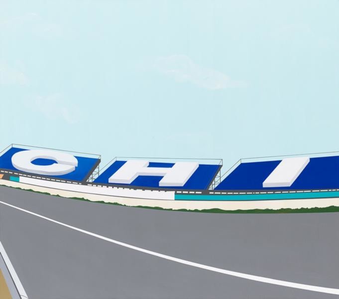 Brian Alfred, China, 2014, Acrylic on canvas, 74 x 84 inches, 188 x 213.4 cm, A/Y#21547