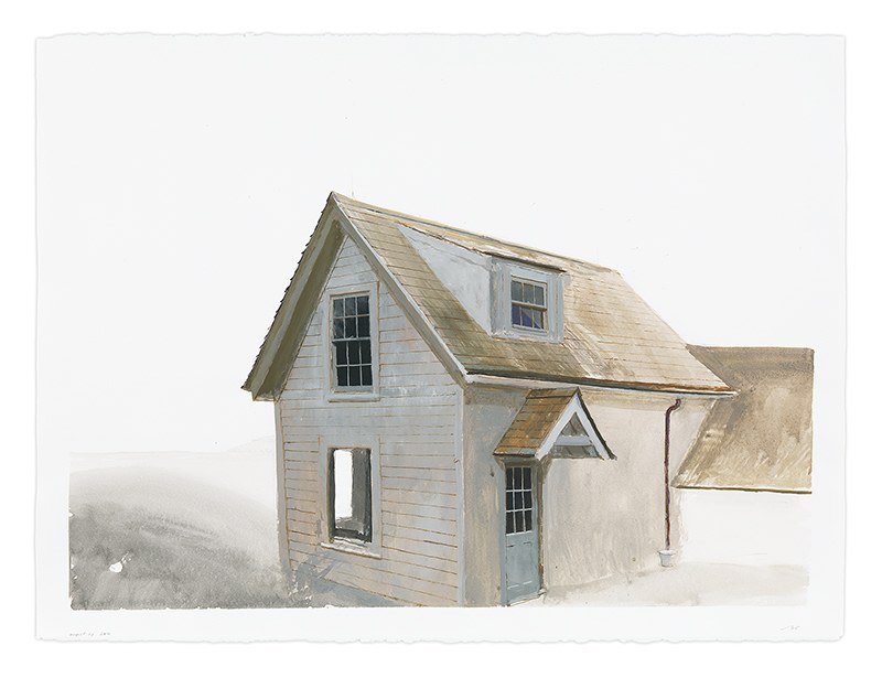 Silent Seas, 2016, Gouache on paper, 22 1/2 x 30 inches, 57.2 x 76.2 cm, MMG#29103