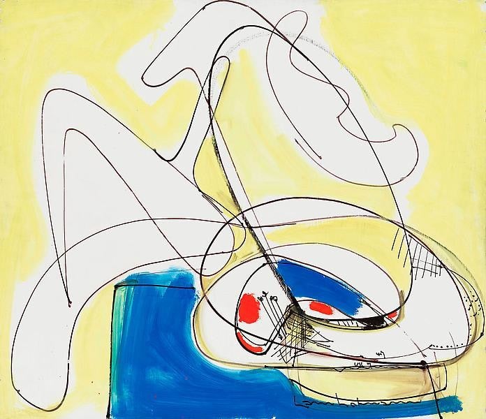 Joy II, 1947, Oil on panel, 30 x 35 inches, 76.2 x 88.9 cm, A/Y#11125