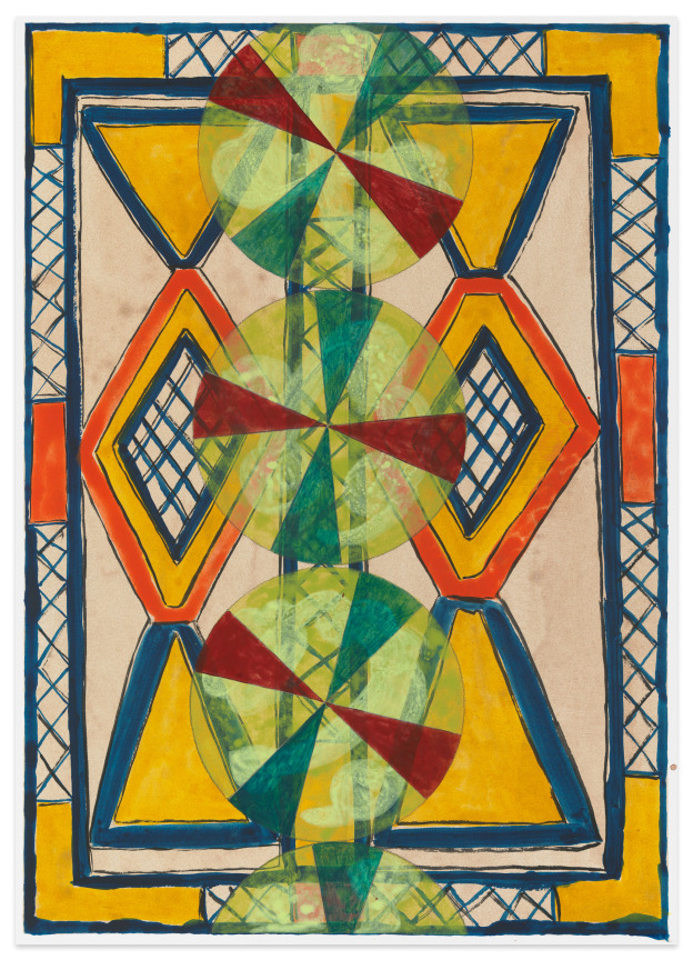 untitled #1256, 2023, Acrylic on illustration board, 17 x 12 inches, 43.2 x 30.5 cm,&nbsp;MMG#36209