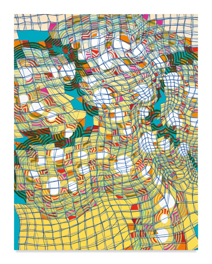 Beguiling Basis, 2023, Oil on canvas, 70 x 55 inches, 177.8 x 139.7 cm, MMG#35332