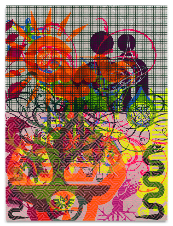 Viewer Male, 2022, Acrylic on wood, 24 x 18 inches, 61 x 45.7 cm,&nbsp;MMG#35067