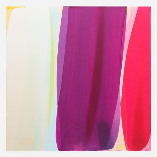 Movements (tides, automatic 4), 2016, Acrylic on linen, 45 x 45 inches, 114.3 x 114.3 cm, AMY#28233