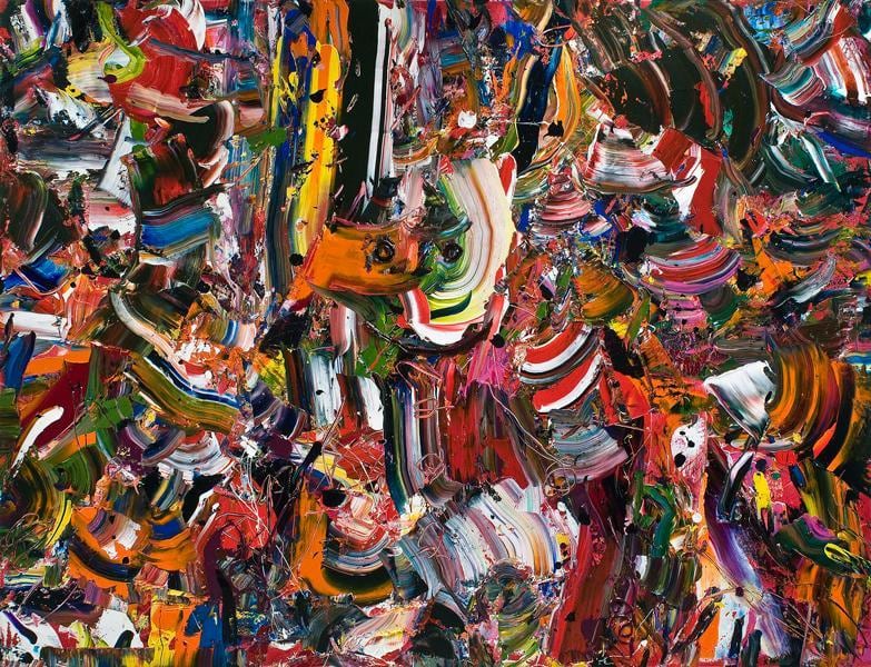 I&#039;ve Got a Feeling, 2010, Acrylic on canvas, 72 x 94 inches, 182.9 x 238.8 cm, A/Y#20683