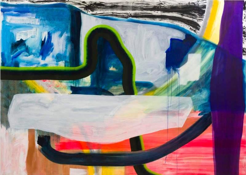 Untitled, 2014, Oil on linen, 100 x 140 inches, 254 x 355.6 cm, A/Y#21523