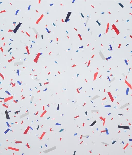 Confetti, 2015, Acrylic on canvas, 84 x 72 inches, 213.4 x 182.9 cm, A/Y#22237