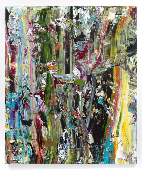 Rincon Slide, 2015, Acrylic on linen, 72 x 60 inches, 182.9 x 152.4 cm, A/Y#22590