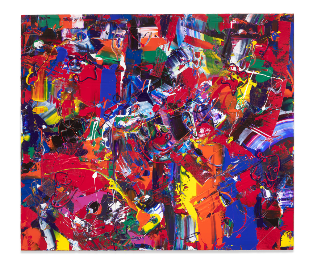 Michael Reafsnyder, Policy Genius, 2019, Acrylic on linen, 52 x 60 inches, 132.1 x 152.4 cm,&nbsp;MMG#31547