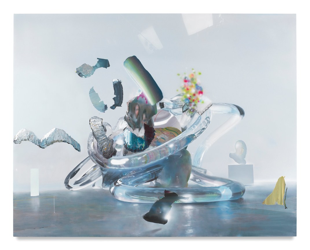 You&#039;re not alone, 2018, Acrylic on canvas over panel,, 67 x 85 inches, 170.2 x 215.9 x 5.1 cm, MMG#29661