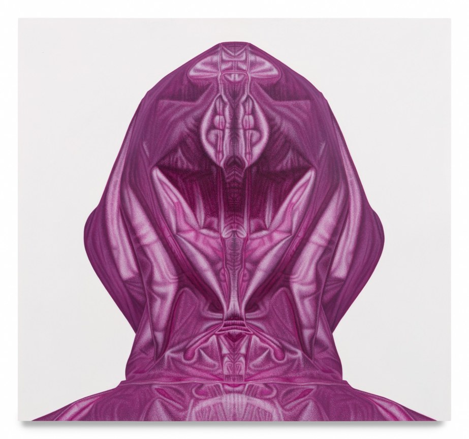 Untitled #116, 2025, Acrylic on panel, 26 x 28 inches, 66 x 71.1 cm, MMG#37979