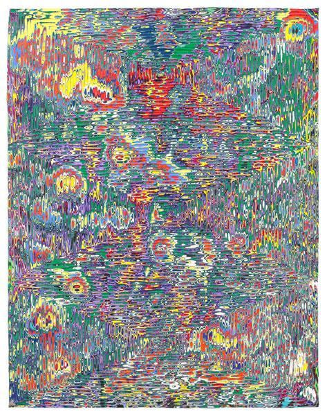 Untitled #13, 2015, Acrylic on wood panel, 18 x 14 inches, 45.7 x 35.6 cm, A/Y#22463