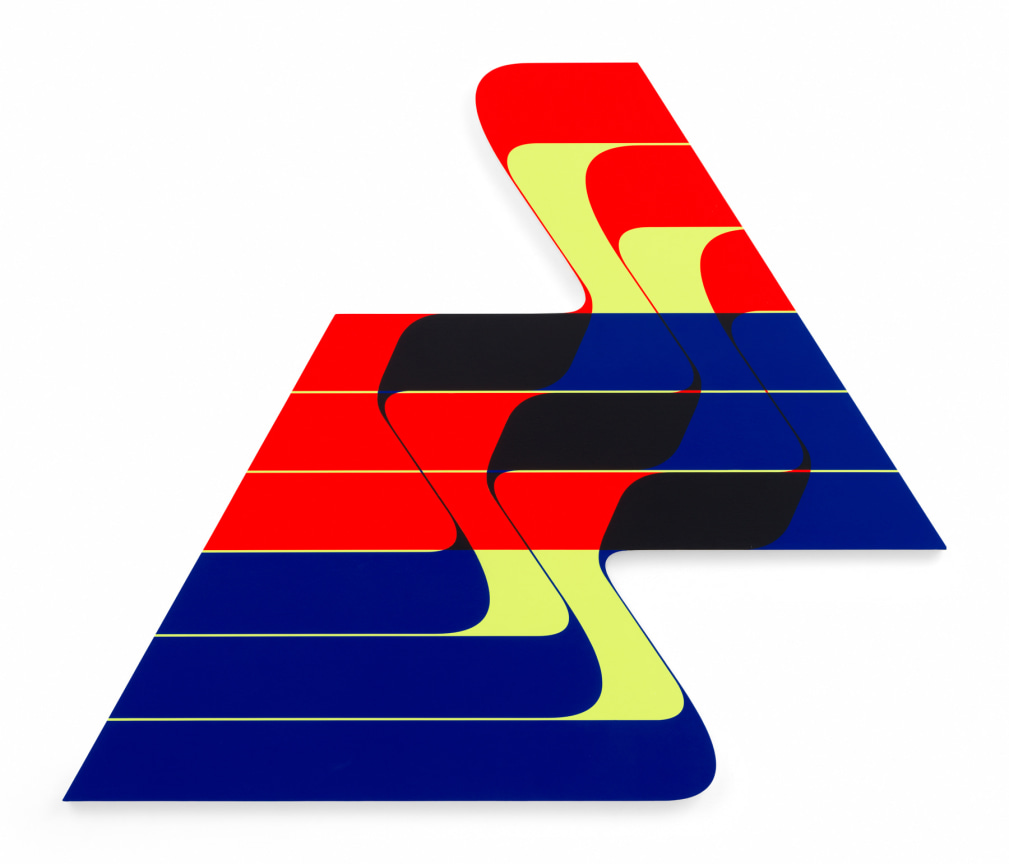 Caviate, 2024, Acrylic on canvas, 45 x 54 1/8 inches, 114.3 x 137.5 cm, MMG#37488