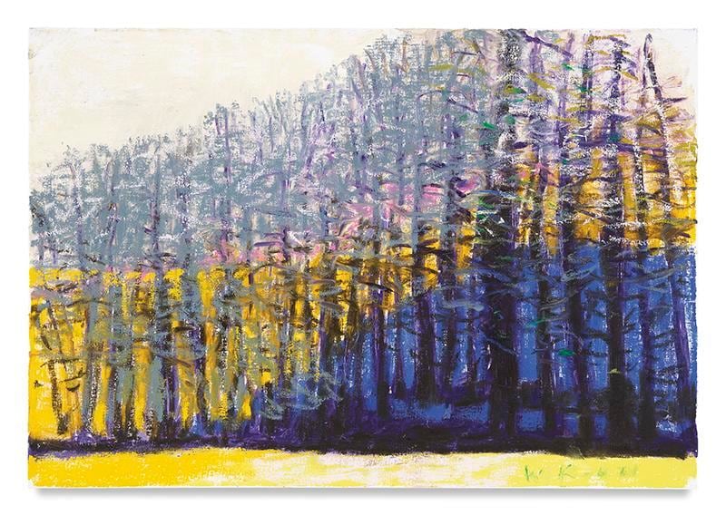 On the Hillside, 2016, Oil on canvas, 22 x 32 inches, 55.9 x 81.3 cm, AMY#28620