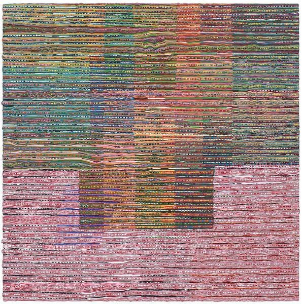 thsl, 2014, Acrylic on wood, 10 x 10 inches, 25.4 x 25.4 cm, A/Y#21952