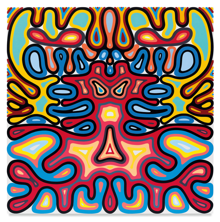 Black Magic, 2020, Oil on canvas, 50 x 50 inches, 127 x 127 cm,&nbsp;MMG#32183