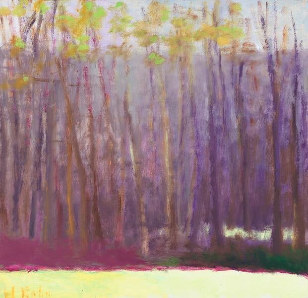 Dark Mood, 2002, Oil on canvas, 24 x 25 inches, 61 x 63.5 cm, A/Y#9017