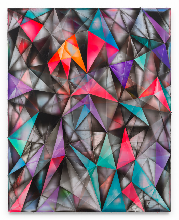 Shadow World, 2025, Acrylic on linen, 59 x 47 1/4 inches, 149.9 x 120 cm, MMG#37496