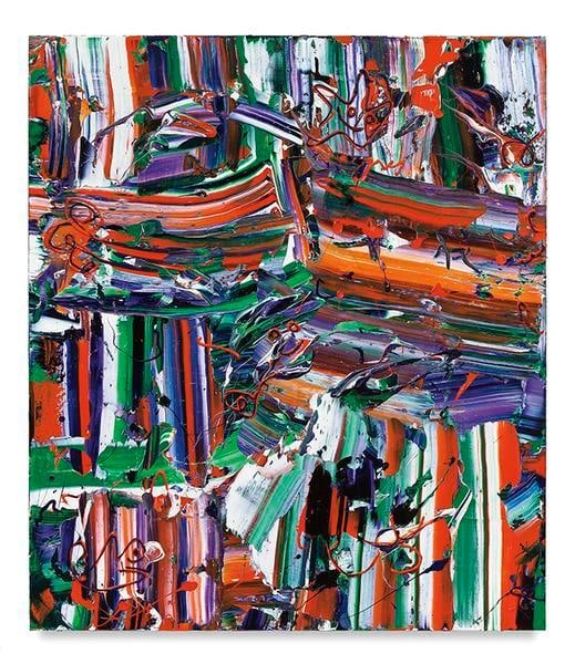 Fresh Mow, 2017, Acrylic on linen, 60 x 52 inches, 152.4 x 132.1 cm, AMY#29061