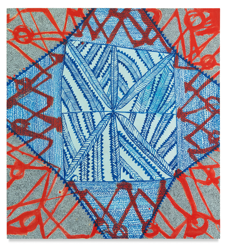 untitled #1131, 2019, Acrylic on linen over panel, 41 x 38 inches, 104.1 x 96.5 cm,&nbsp;MMG#31874