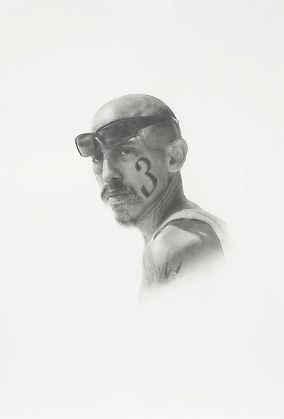 &quot;Deadly Friends (Avenue 30),&quot; 2013, Graphite on paper, 36 x 24 inches, 91.4 x 61 cm, A/Y#20977