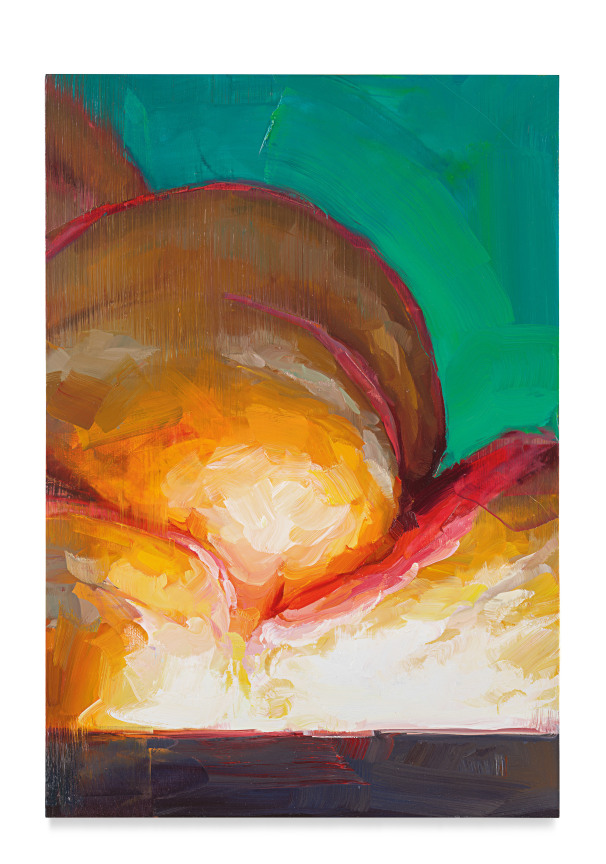 Emily Eveleth,&nbsp;Chariot of Flesh, 2021, Oil on panel, 26 x 18 inches, 66 x 45.7 cm