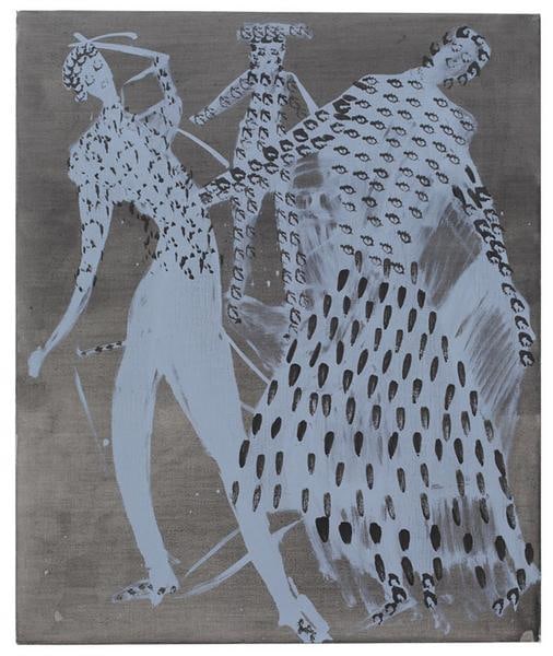 Jackie Gendel, Dancing in the Dusk, 2013, Oil on canvas, 24 x 20 inches, 61 x 50.8 cm, A/Y#22619