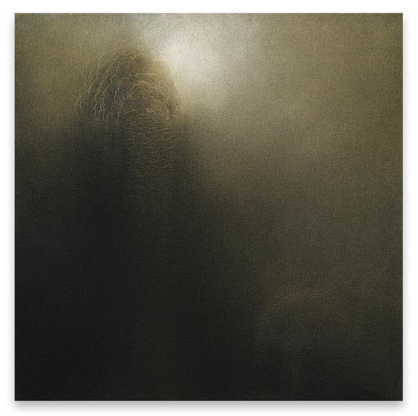 Untitled, 2017, Pigment and gold dust on linen, 24 x 24 inches, 61 x 61 cm, AMY#29582