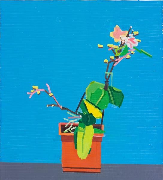 End of Europe (Geographically) II, 2015, Oil on linen, 27 1/2 x 25 inches, 70 x 64 cm, A/Y#22633