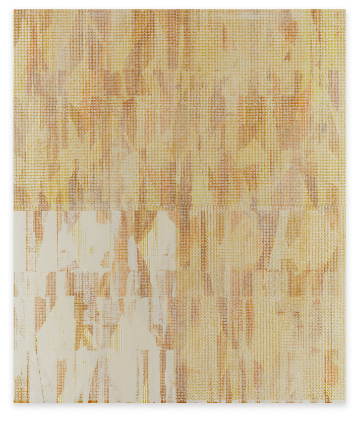 Aggregate 4 (solarium), 2023, Acrylic on canvas over panel, 80&nbsp; x 68 inches, 203.2 x 172.7 cm, MMG#35021