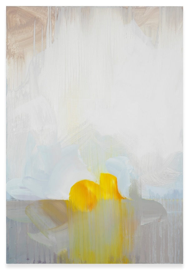 Emily Eveleth,&nbsp;The Gilded Lily, 2021, Oil on panel, 26 x 18 inches, 66 x 45.7 cm