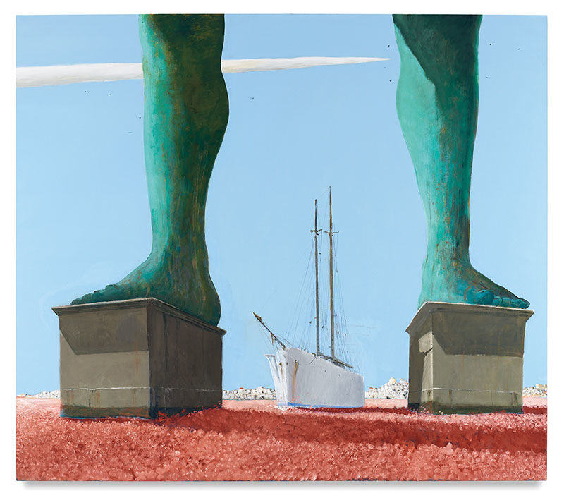 Casabianca Maritime Power, 2018, Oil on canvas, 84 x 96 inches, 213.4 x 243.8 cm,&nbsp;MMG#29814