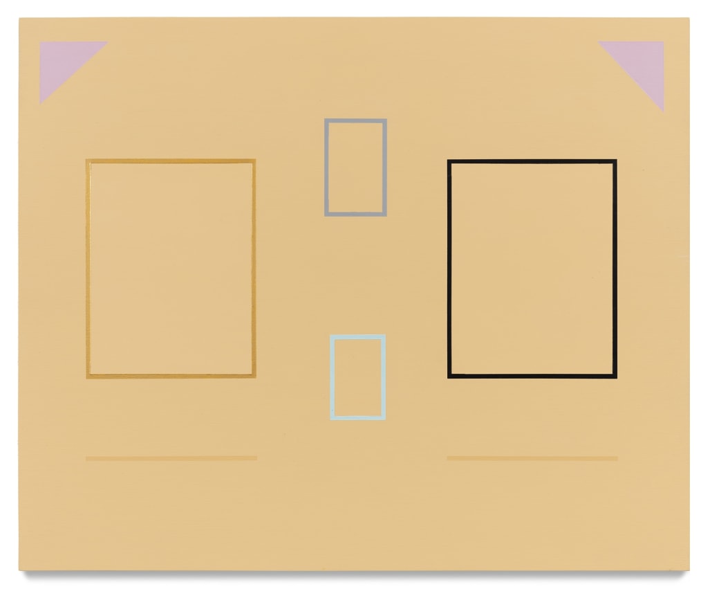 Ann Pibal,&nbsp;HBL2X, 2021, Acrylic on aluminum panel, 16 x 20 inches, 40.6 x 50.8 cm, MMG#33231