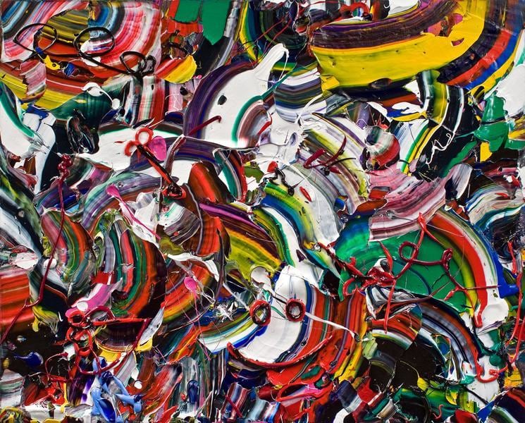 Spring Fling, 2011, Acrylic on canvas, 24 x 30 inches, 61 x 76.2 cm, A/Y#20006