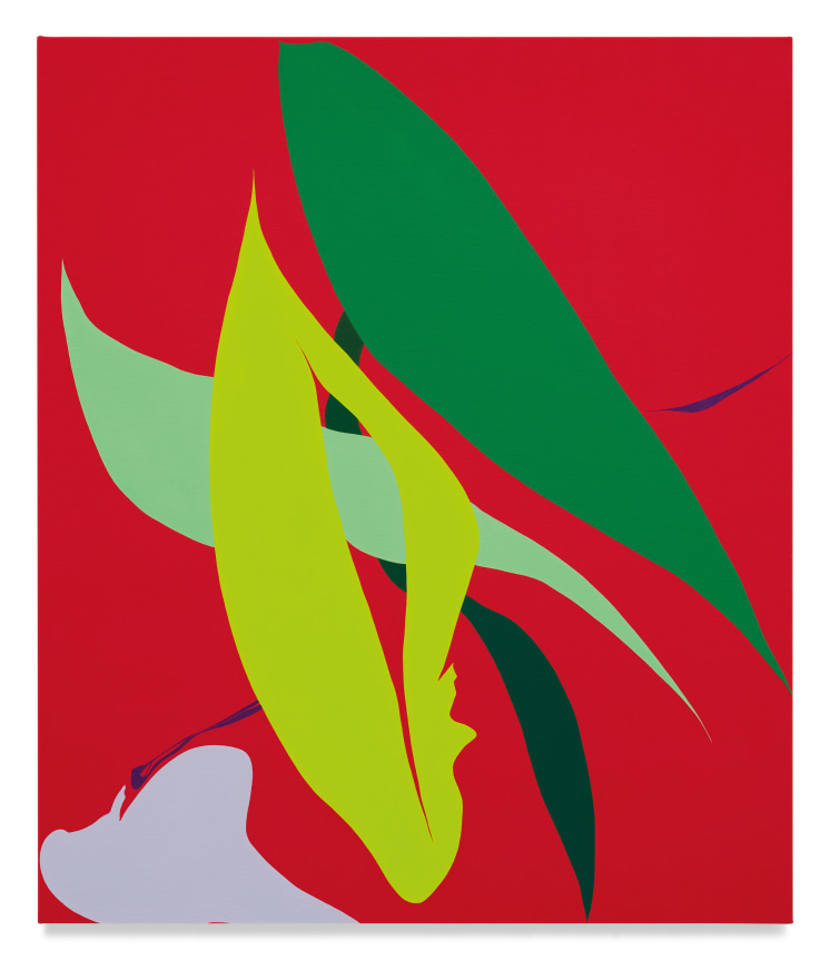 Passage, 2021, Oil on linen blend, 46 x 39 inches, 116.8 x 99.1 cm, MMG#34067