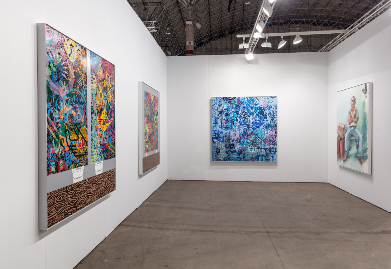 Installation view, Booth #267, Miles McEnery Gallery, Expo Chicago 2019