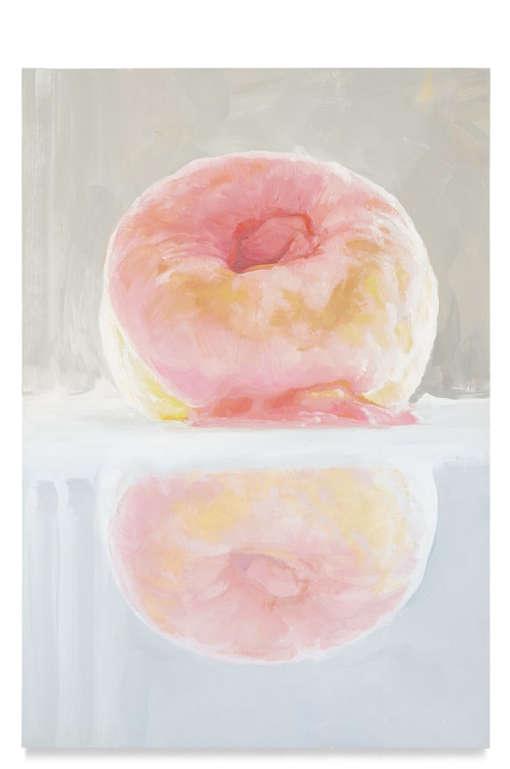 Emily Eveleth,&nbsp;Boudoir, 2021, Oil on panel, 26 x 18 inches, 66 x 45.7 cm