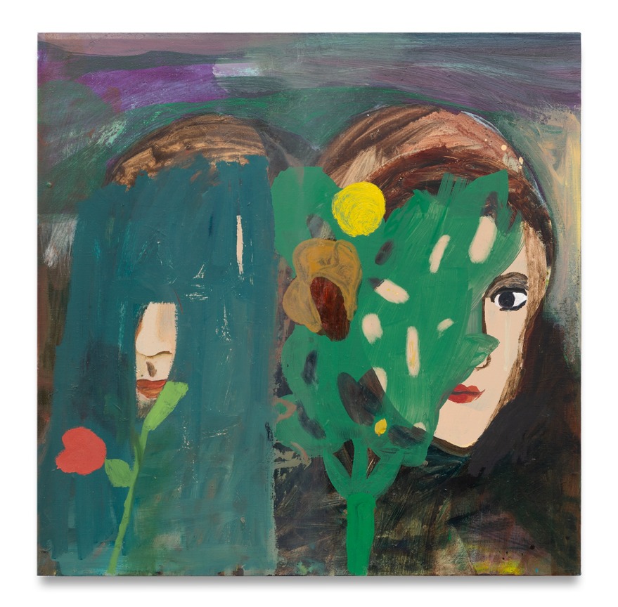 Jackie Gendel, Double Room, 2007, Oil on canvas over panel, 20 x 20 1/8 inches, 50.8 x 51.1 cm, MMG#33208