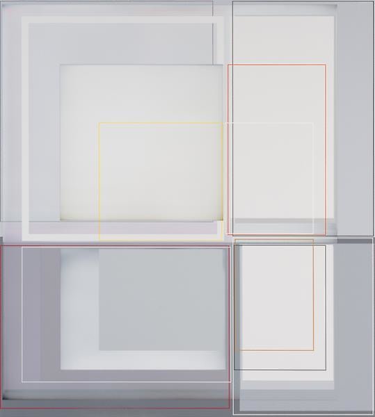 Patrick Wilson, Magnolia, 2014, Acrylic on canvas, 41 x 37 inches, 104.1 x 94 cm, A/Y#21541