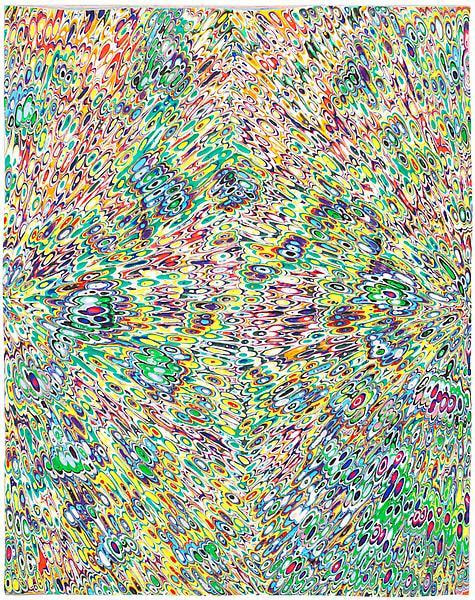 &quot;Untitled #2,&quot; 2013, Acrylic on wood panel, 14 x 11 inches, 35.6 x 27.9 cm, A/Y#20959